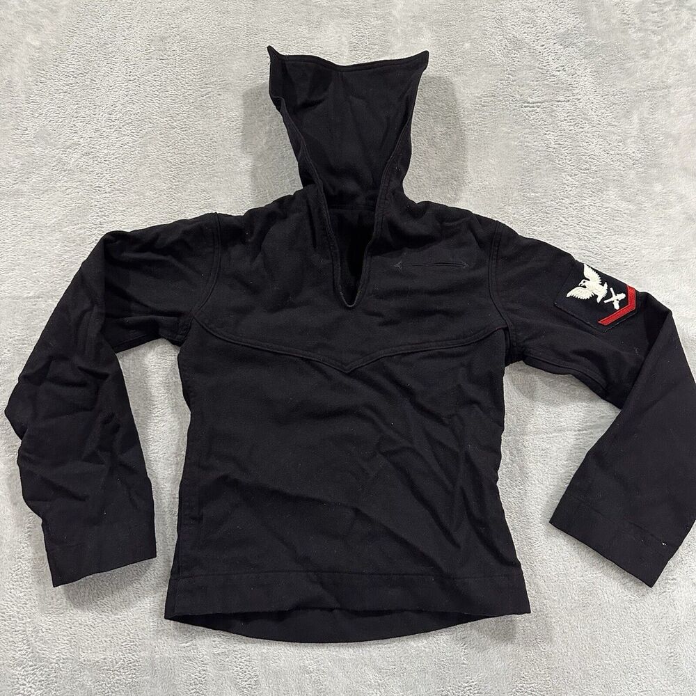 US Navy Jumper Men's 34 Jumper Blue Undress Sailor Uniform Long Sleeve